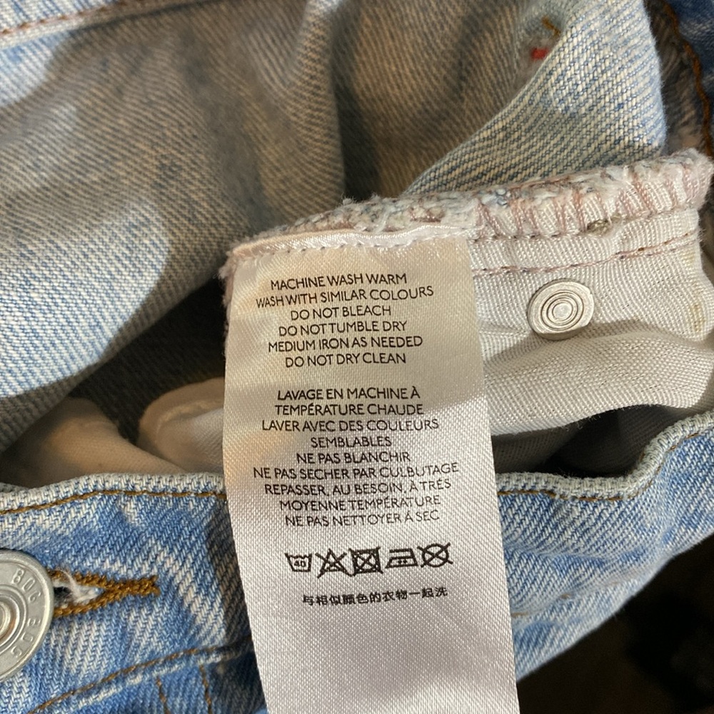 BDG Light Blue Straight Leg Jeans - Picture 11 of 12
